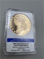 gold layered replica coin