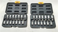 Master Craft drill socket set metric & standard