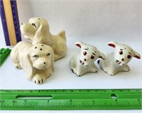 They're dogs... but they're Salt&Pepper shakers!