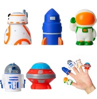 New, Space Ship Finger Puppets for Kids, Tiny
