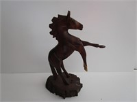 Ironwood Horse Statue 11"T
