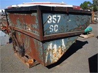 Forklift Dump Box 7' W x 76" L