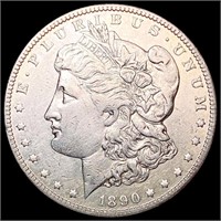 1890-CC Morgan Silver Dollar CHOICE AU