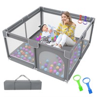 Baby Playpen 5050  Grey (Indoor & Outdoor)