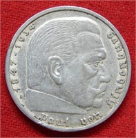 1834 Bavaria 5 Reichsmark