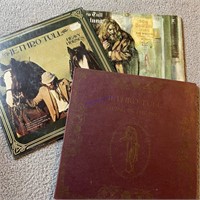3 Vintage Vinyl Records Jethro Tull