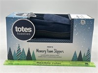 NEW Totes Men’s XL 11-12 Memory Foam Slippers