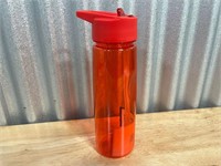 Box of Red Plastic Water Bottles (25pcs)