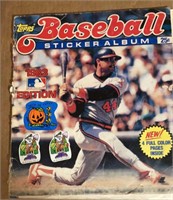1983 Topps Sticker Album - Looks Complete