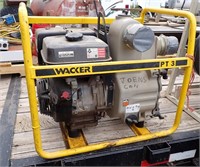 WACKER PT3 SUCTION PUMP W/HONDA 8 HP MOTOR