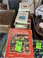 3 Stacks of Asst Cook Books