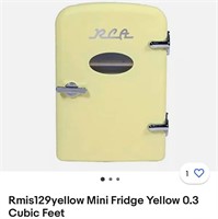 Rmis129yellow Mini Fridge Yellow