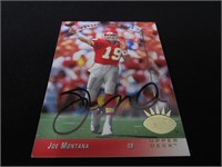 1993 UD SP JOE MONTANA AUTOGRAPH COA