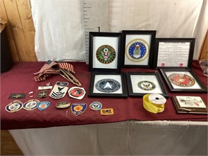 Military memorabilia, etc.