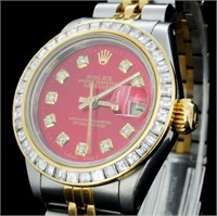 1.50ct Diamond Rolex Ladies DateJust Watch