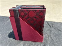 Set of 2 Burgundy Photo Albums