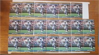 Lot of 20 2nd Year Barry Sanders Cards