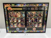 Topps 1993-1994 NBA Allstar Poster