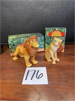 Schmid Lion King Nala & Simba figurines