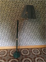 Tall Green Floor Lamp