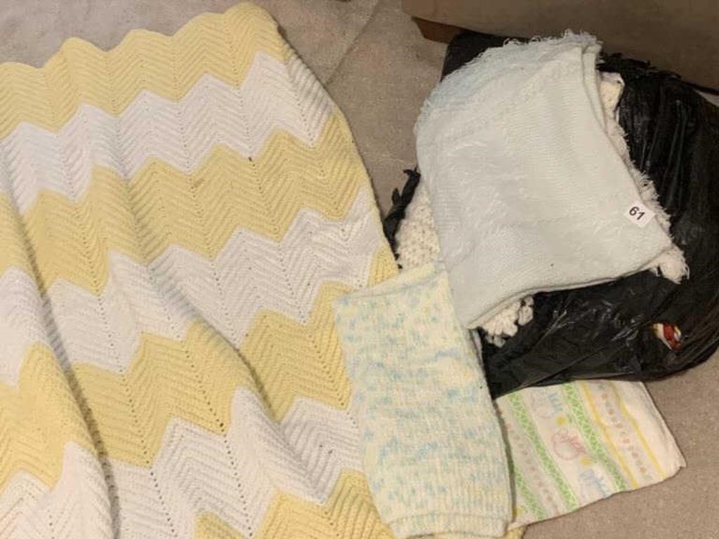 HANDMADE BABY AFGHAN AND OTHER BABY BLANKETS