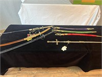 Decorative Swords: Katanas, Rajputs, Templar