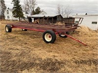 30’ bale wagon on Horst 12T undercarriage