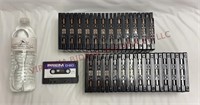 Recordable Cassette Tapes ~ Prism D-60 ~ Lot of 50