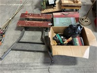 Folding Heavy Utility Table, Tool Boxes, Tools.
