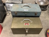 Pair of Heavy Duty Tool Boxes, Tools, Craftsman.