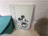 LARGE MICKEY MOUSE PRINT