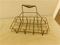 Vintage Metal Oil Bottle Holder