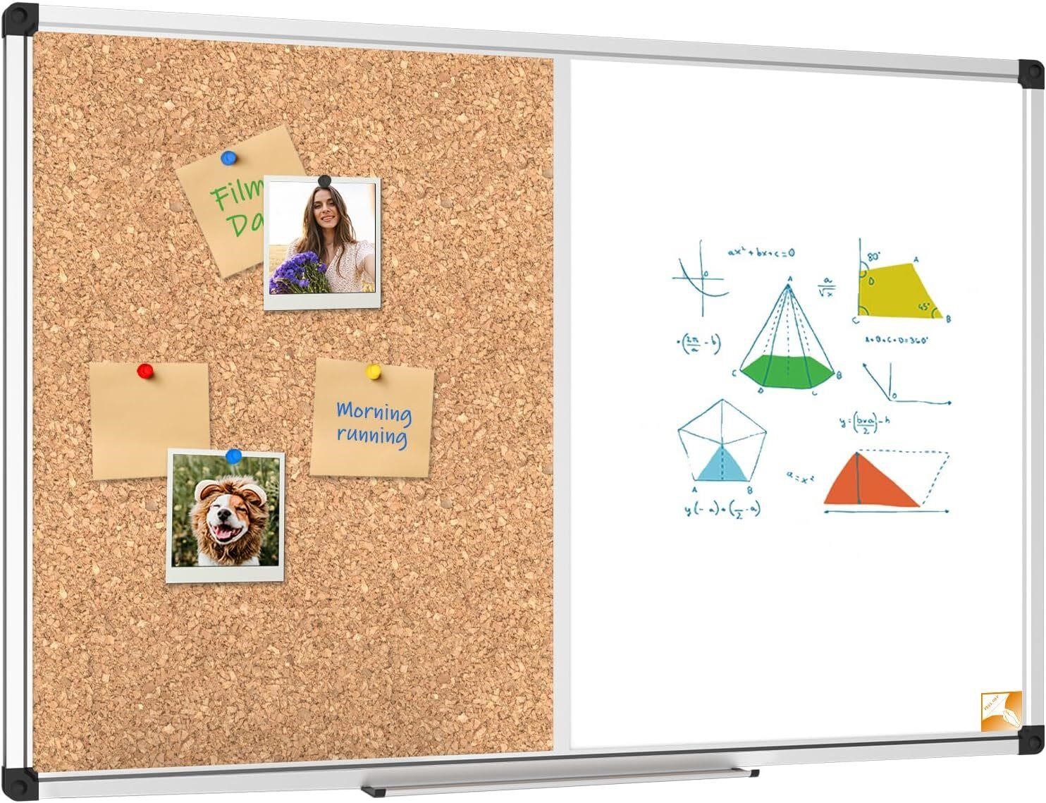 XBoard Magnetic Whiteboard  36 x 24  Silver