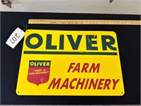 Oliver Farm Machinery Sign