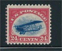 US AIRMAIL STAMP C3 JENNY, MINT NH, SCV: $130.00