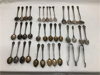 (35) Demitasse Spoons, Some Adv.,Some Matching &