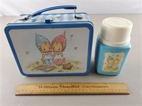 Vintage Holly Hobbie Metal Lunch Box w/ Thermos