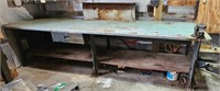 Shop Bench with Vise