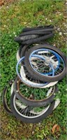 Assorted Bicycle Tires
