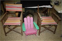 Pool Chairs;Child's Adirondack Chair;