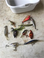 10 lot fishing lures