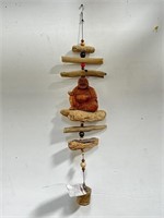 New Cohasset bell wood Buddha wind chime