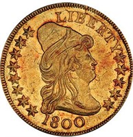 $10 1800 PCGS MS61