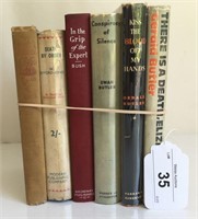 Detective Mystery Fiction. Lot of (6) 1st Editions