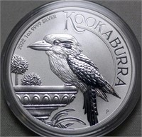 Australia $1 Silver Bullion 2022 1oz Kookaburra
