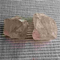 258 Ct Rough Rose Quartz Gemstones Lot of 2 Pcs