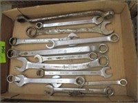 Flat w/assorted wrenches