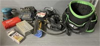 Tools & Drill Bits w/ Tool Bag