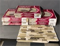 (5) Boxes of Mosaic Wall Tiles