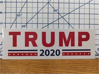 Trump 2020 bumper sticker